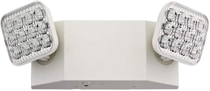 Lithonia Lighting EU2 LED 2-Light White LED Emergency Fixture