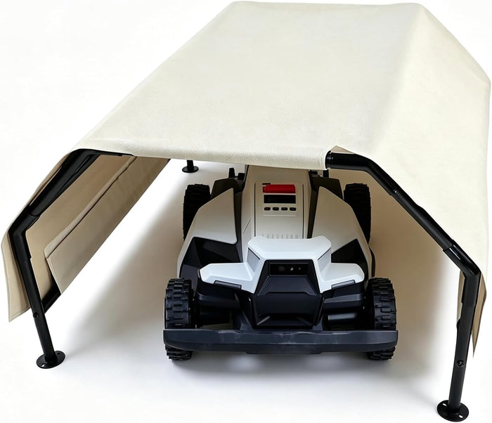 Robot Mower Garage, Rainproof UV-Proof Shelter for All Mowers(Large Size)