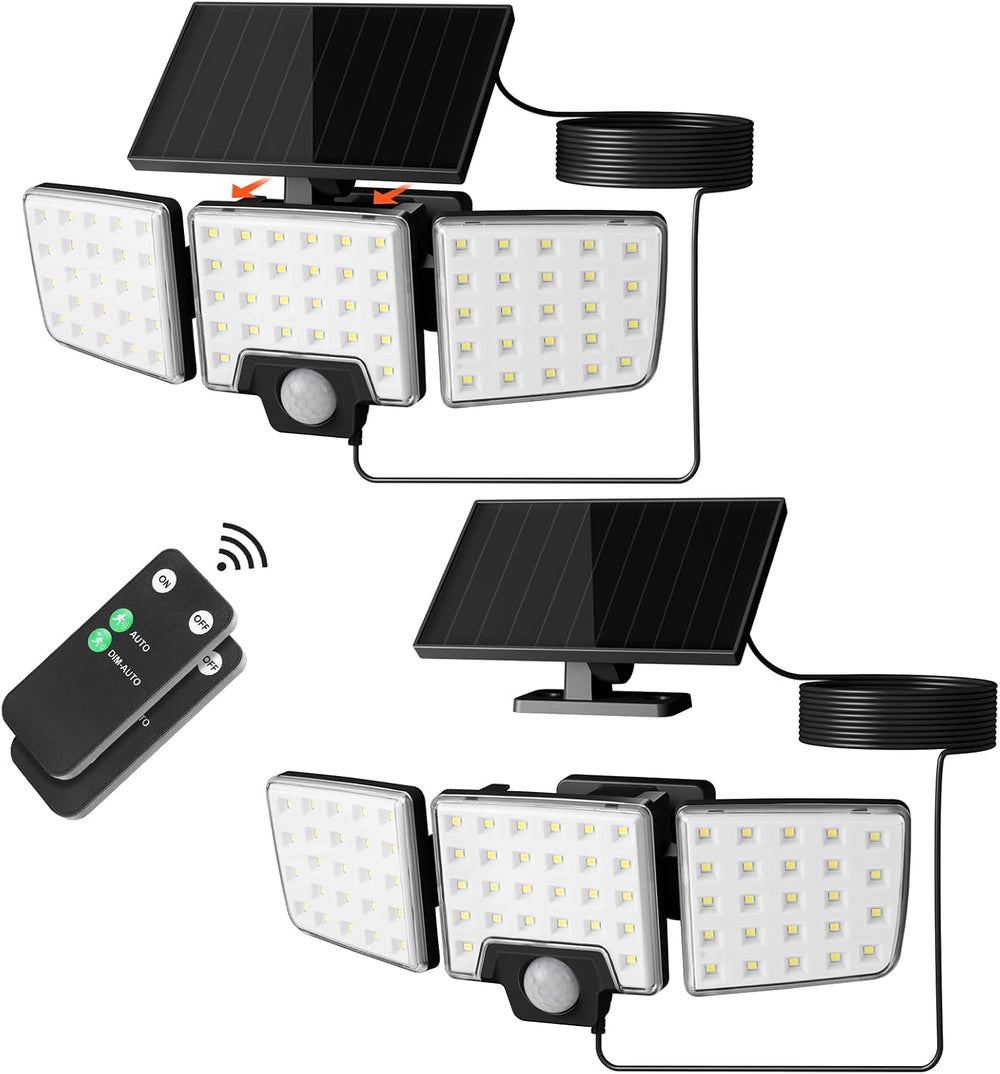 Lepro Solar Security Lights Outdoor Motion Sensor, 2 in 1 Separated and