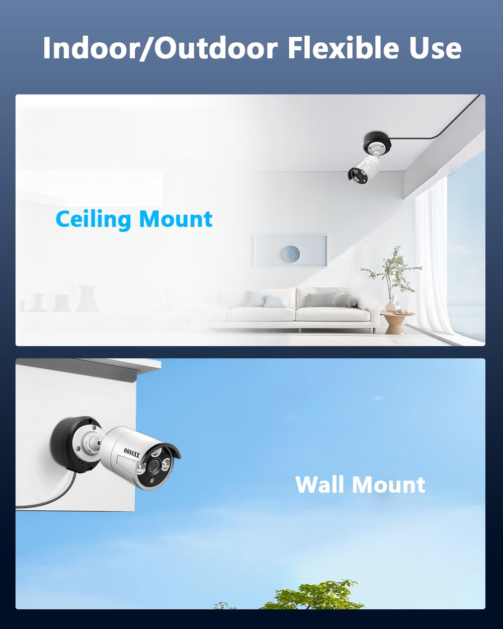 (ABS New) Security Camera Junction Box,Security Camera Bracket Outdoor,Plasti...