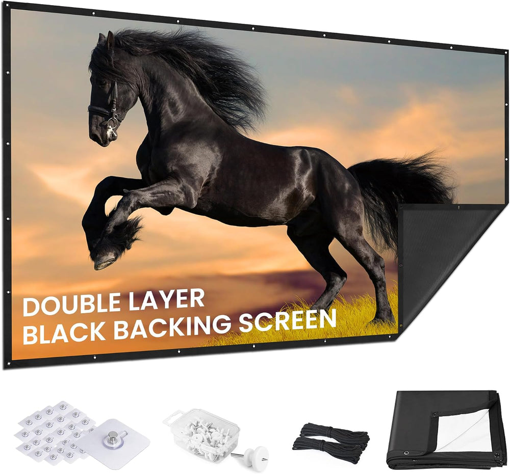 100 inch Projector Screen 2025 Upgraded