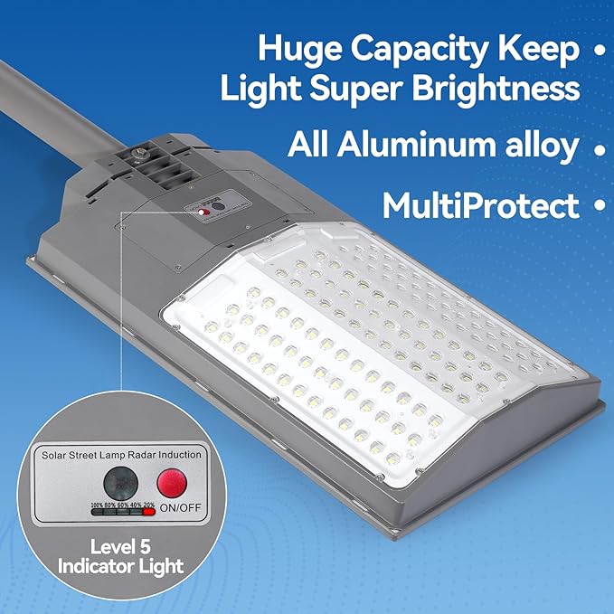10500W Solar Street Lights Outdoor (2PCS)