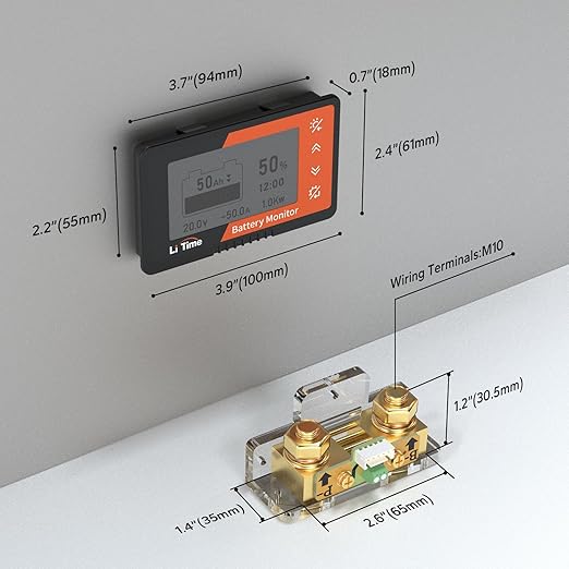 LiTime 500A Battery Monitor