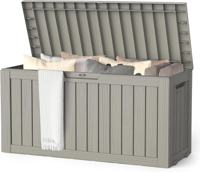 Outdoor Storage Box, 75 Gallon Waterproof Deck Boxes