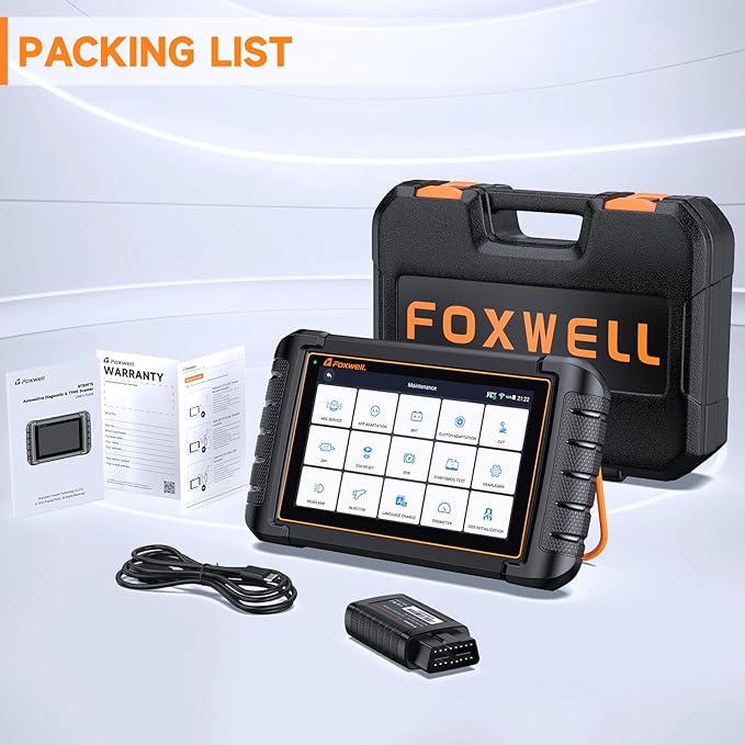 2026 FOXWELL Scanner NT809BT Wireless OBD2 Scanner Diagnostic Tool