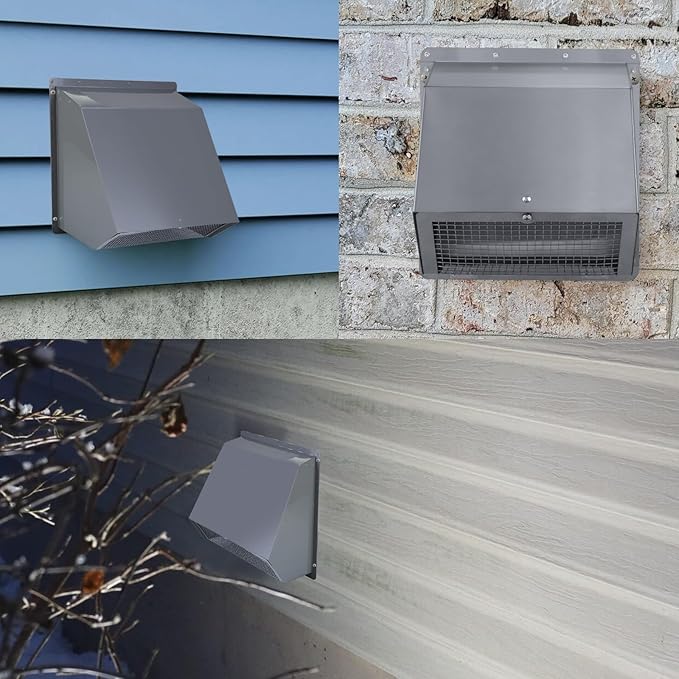 10 Inch Hooded Wall Vent Exhaust