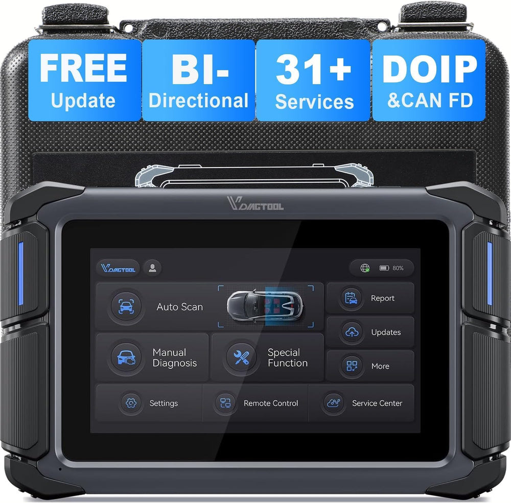 VDIAGTOOL Bidirectional Scan Tool VD70 Lite, OBD2 Scanner Diagnostic Tool