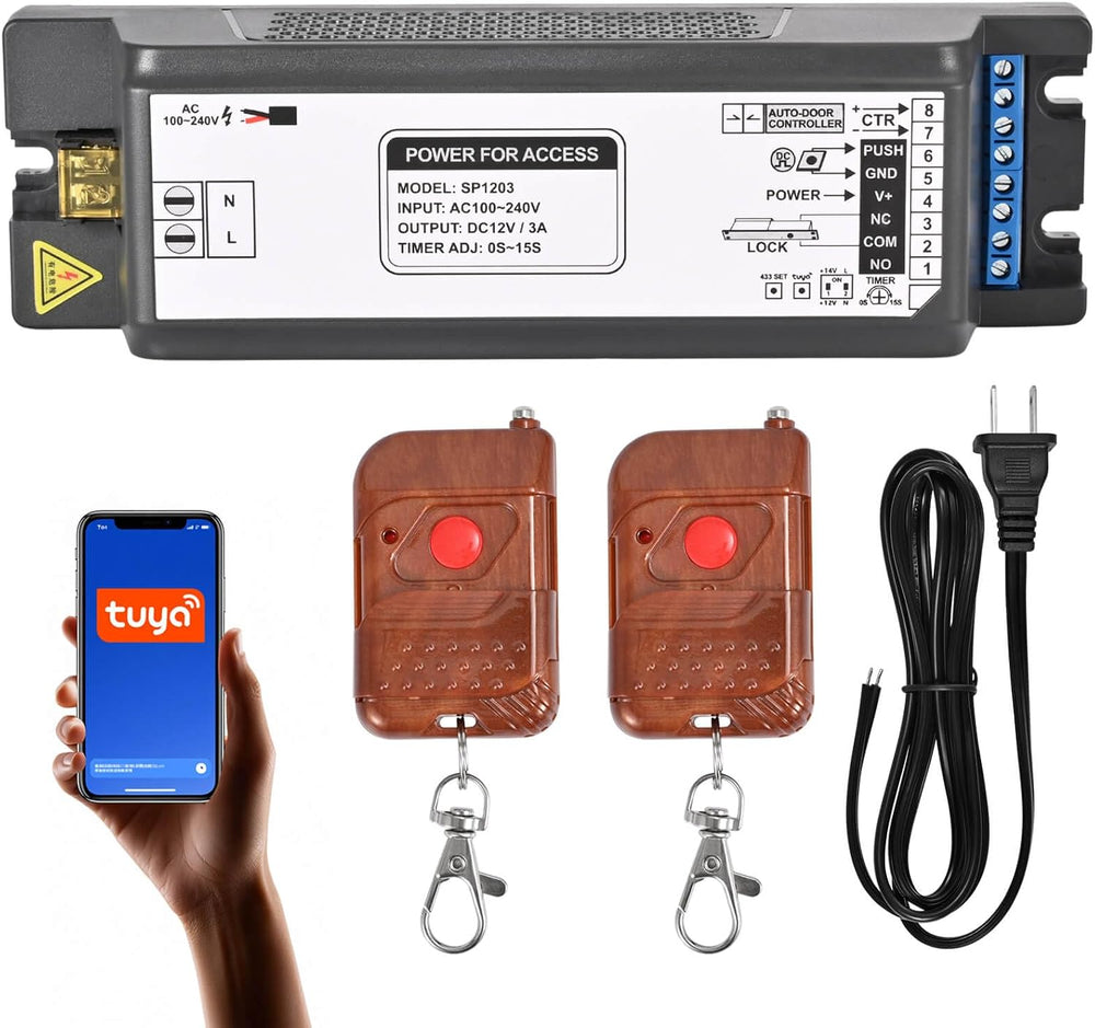 Smart Access Control Power Supply Controller, 12V/14V 3A