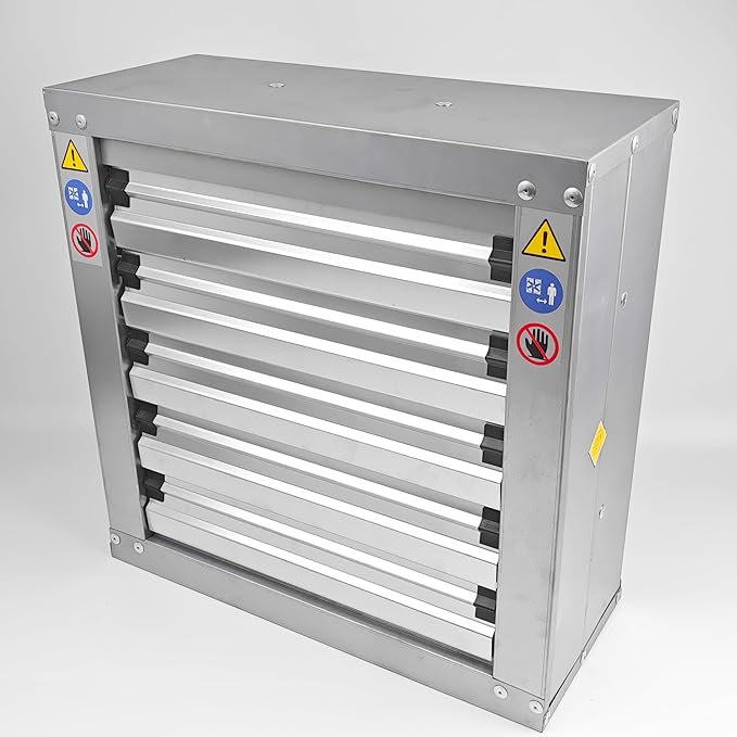 GRELWT 24" Wall Mounted Exhaust Fan -Automatic Shutter