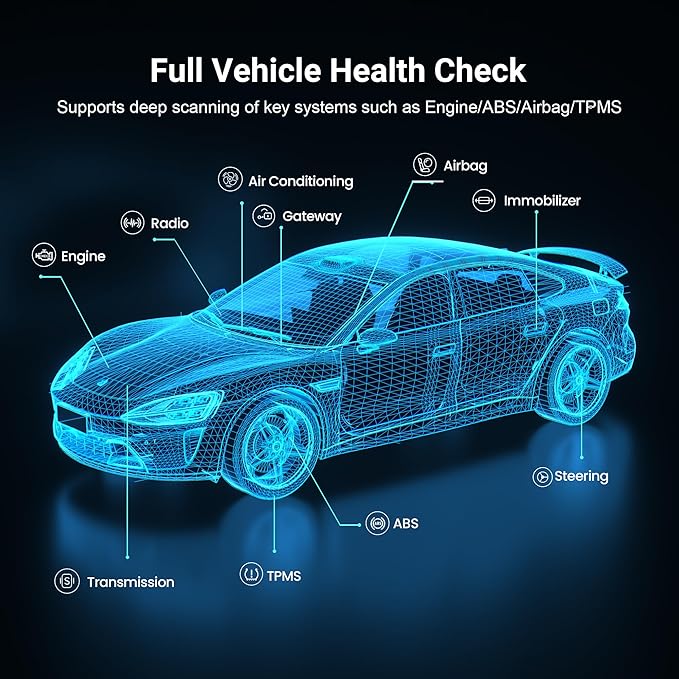 GOOLOO DEEPSCAN DS100 OBD2 Scanner Bluetooth,All System Diagnostic Tool Car