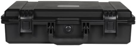 IP67 Waterproof Protective Hard Case with Custom Foam Insert, 18", Black