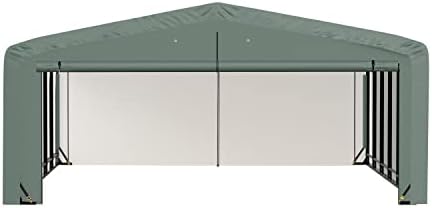ShelterLogic ShelterTube Garage & Storage Shelter, 20' x 27' x 10...