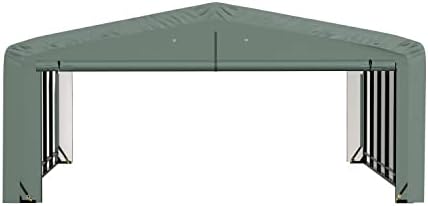 ShelterLogic ShelterTube Garage & Storage Shelter, 20' x 27' x 10...