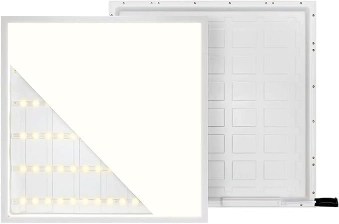 2x2 LED Flat Panel Lights for Drop Ceiling, Troffer Replacement Light Fixture...