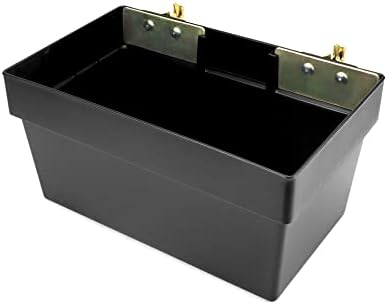QWORK Heavy Duty Track Basket | 2 Pack Trailer & Warehouse Organizer | 13...