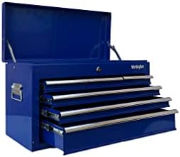 Workington Portable Metal Tool Chest with 6 Drawers, 24" 6-Drawer Tool C...