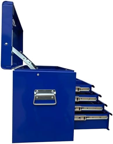 Workington Portable Metal Tool Chest with 6 Drawers, 24" 6-Drawer Tool C...