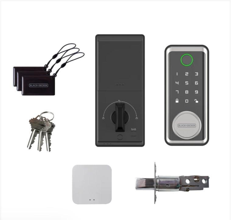 Black & Decker Smart Lock with Gateway - Silver