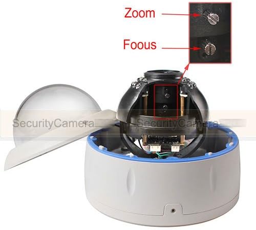 GW Security 5MP 2.8-12mm Varifocal Zoom Outdoor Indoor Dome Camera GW5071IP