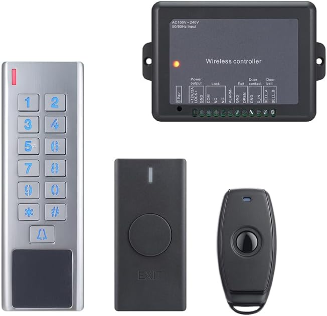 Access Control Keypad Reader Smart Keypad Lock IP65 Waterproof Remote Access ...