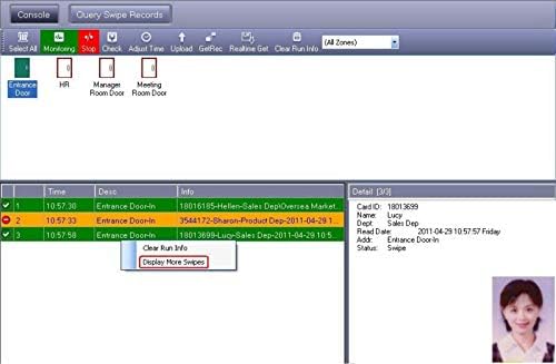 MENGQI-CONTROL Professional 4 Doors TCP/IP Network Wiegand 26/34 bit Access C...