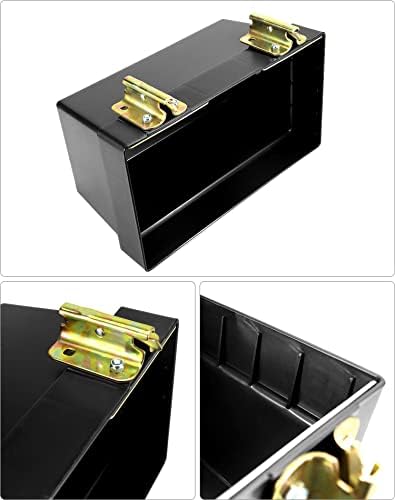 QWORK Heavy Duty Track Basket | 2 Pack Trailer & Warehouse Organizer | 13...