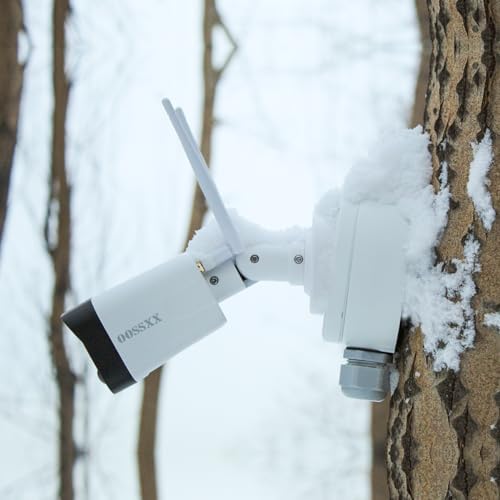 Metal Aluminum IP66 Waterproof Bullet Security Camera Junction Box, 8Pack