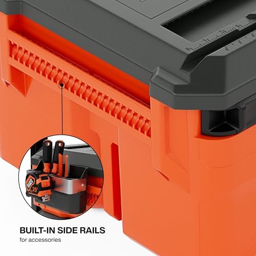 Klein Tools 54200MBX MODbox Medium Deep Tool Box, Heavy Duty Organizer with R...