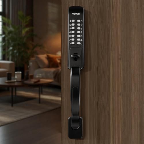 VEVOR Mechanical Keyless Entry Door Lock, 2.0 Code Upgrade, 4-7 Digits Code, ...