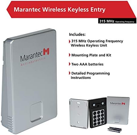 Marantec Wireless Keyless Entry System for Garage