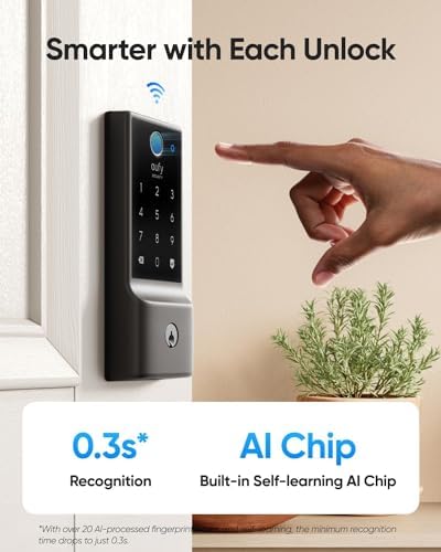 eufy Security Smart Lock C220, Fingerprint Keyless Entry Door Lock