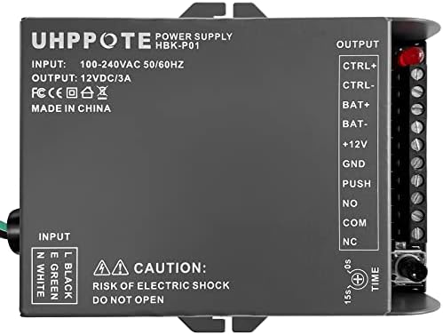 UHPPOTE Access Control Keypad 600Lbs Electromagnetic Door Lock Kit System