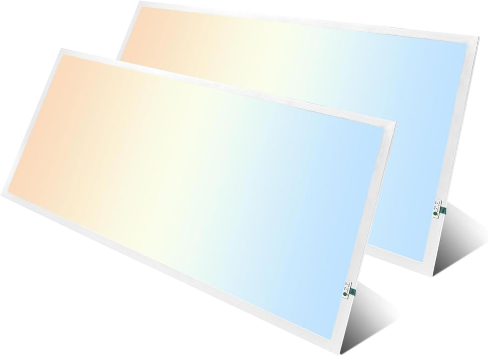 2X4 LED Flat Panel Light with Emergency Battery Backup, 50W 3000K/4000K/5000K...