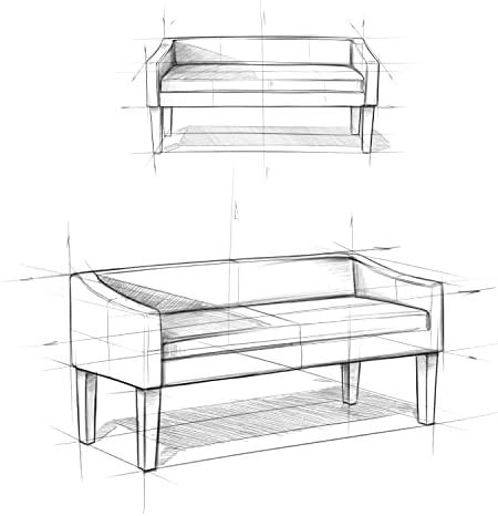 SIMPLIHOME Parris 50" Wide Upholstered Bench in Platinum