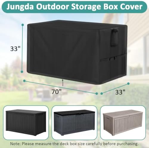 Outdoor Storage Box Cover for 260 Gallon Deck Box