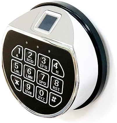 Biometric Gun Safe Lock Replacement, Digital Code Fingerprint Lock for Safe B...