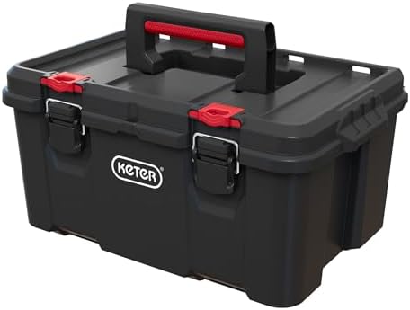 Keter Stack n' Roll Modular DIY Toolbox, Stackable, Lightweight, Durable,...