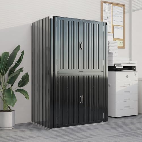 AECOJOY Outdoor Storage Cabinet Waterproof, 70'' Large Vertical with ...