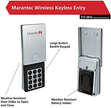 Marantec Wireless Keyless Entry System for Garage