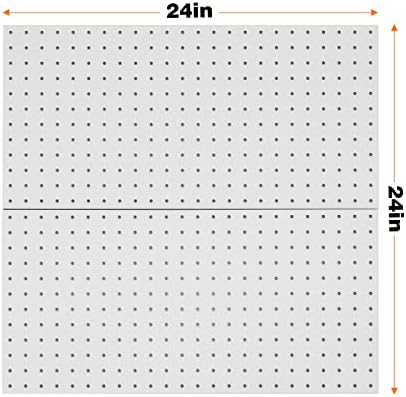 Ultrawall Metal Pegboard Wall Panels, Peg Boards for Garage Tool Storage