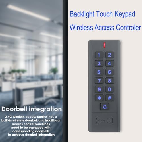 Access Control Keypad Reader Smart Keypad Lock IP65 Waterproof Remote Access ...