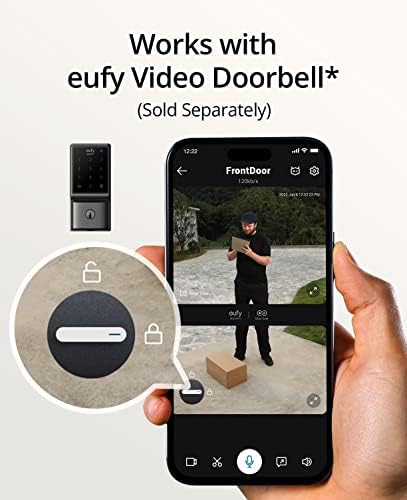 eufy Security Smart Lock C210, Keyless Entry Door Lock, Built-in Wi-Fi