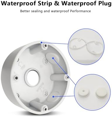 Universal Bullet Security Camera Base Junction Box