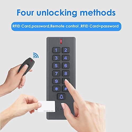 Access Control Keypad Reader Smart Keypad Lock IP65 Waterproof Remote Access ...