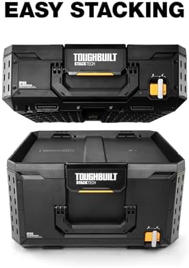 ToughBuilt StackTech XL 3 Drawer Tool Box, Stackable Storage, TB-B1-D-70-3