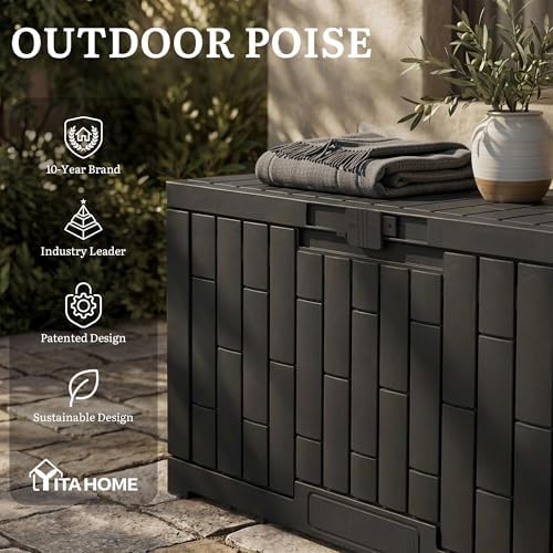 YITAHOME 60 Gallon Outdoor Storage Box