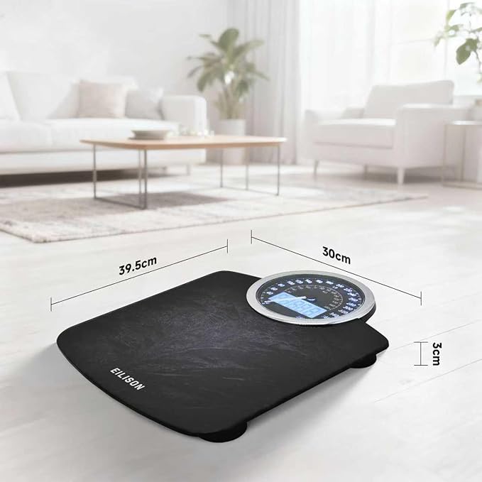 EILISON Highly Advance 2-in-1 Digital & Analog Weighing Scale