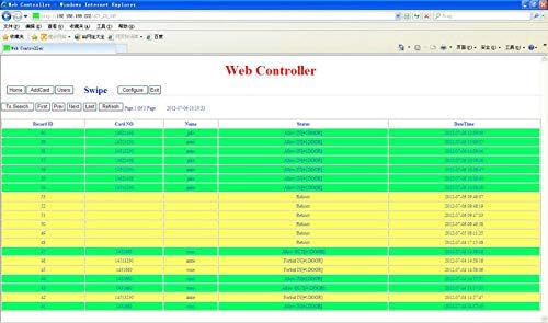 MENGQI-CONTROL Professional 4 Doors TCP/IP Network Wiegand 26/34 bit Access C...