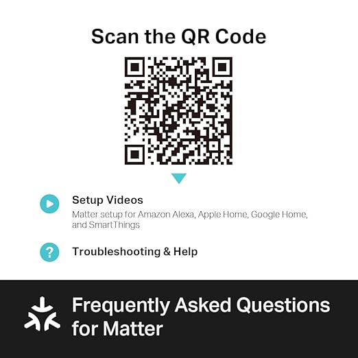 Kasa Matter Smart Light Switch: Voice Control w/Siri, Alexa & Google Assi...