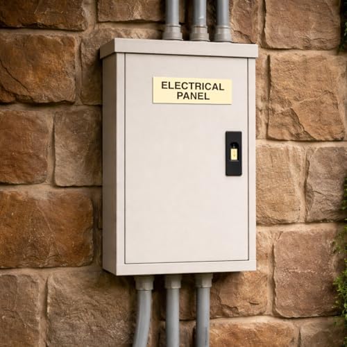 All Quality Basic Electrical Panel Sign (5 Pack)